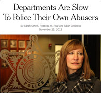 Domestic abuse by police (NY Times, 2013)