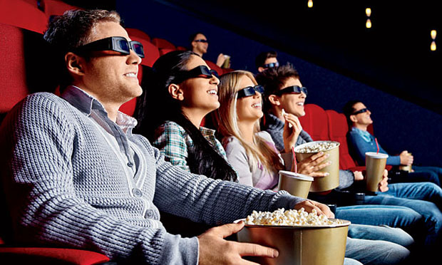 Friends at a movie (iStock)