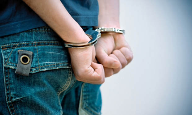 Arrested man (iStock)