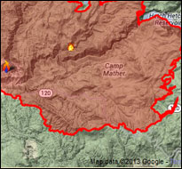 Yosemite Rim Fire (National Park Service)