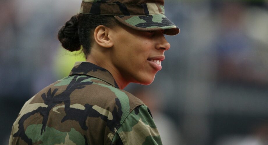 Woman solider