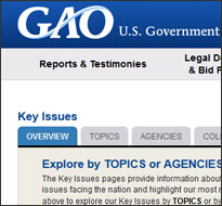 GAO website