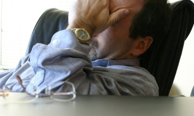 Depressed businessman (iStock)