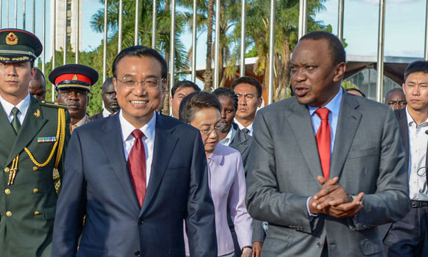 Li Keqiang, Uhuru Kenyatta (PSCU)