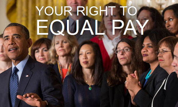 equal pay for men and women