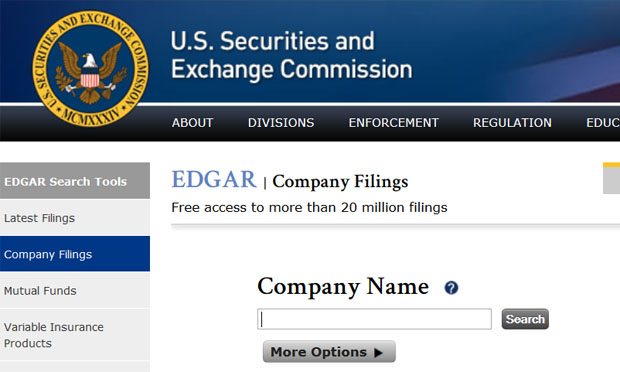 U.S. government administrative datasets (sec.gov)