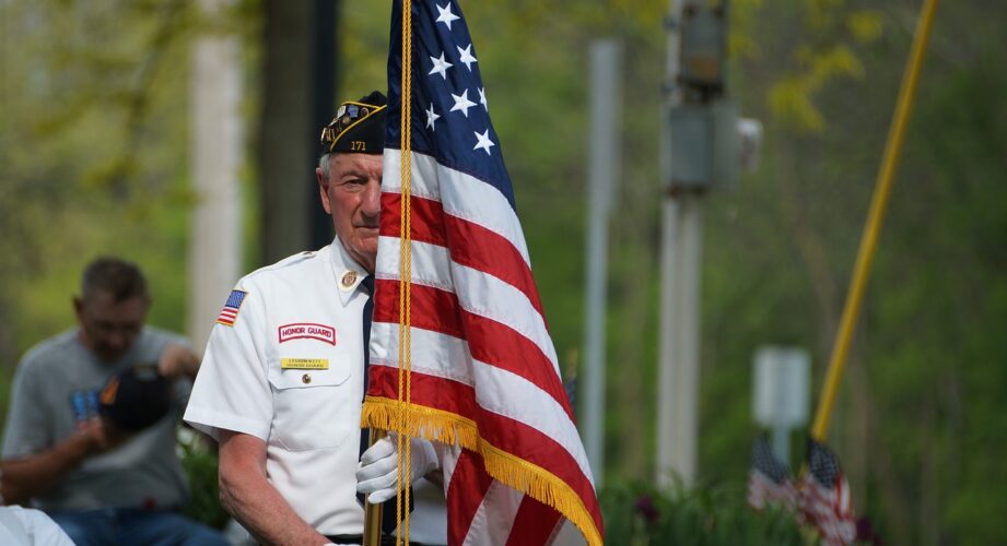 US veteran on Memorial day