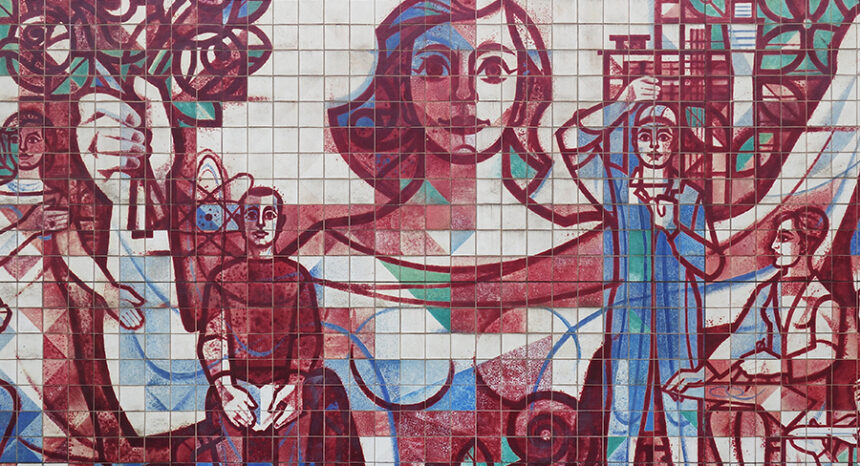 East German mosaic