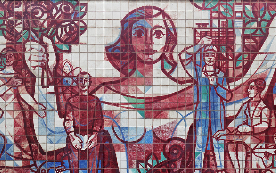 East German mosaic