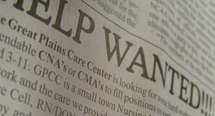 Help wanted ad (Becky McCray Flickr)
