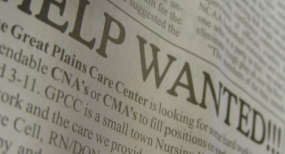 Help wanted ad (Becky McCray Flickr)