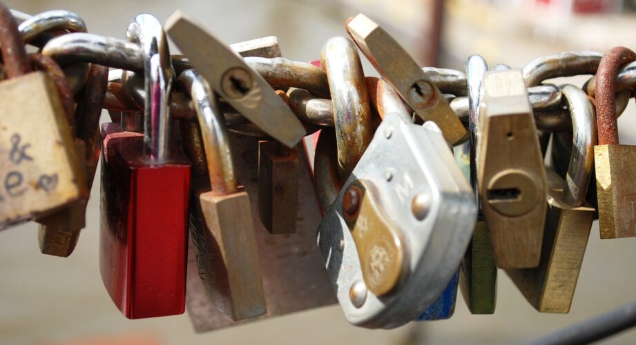 A collection of locks