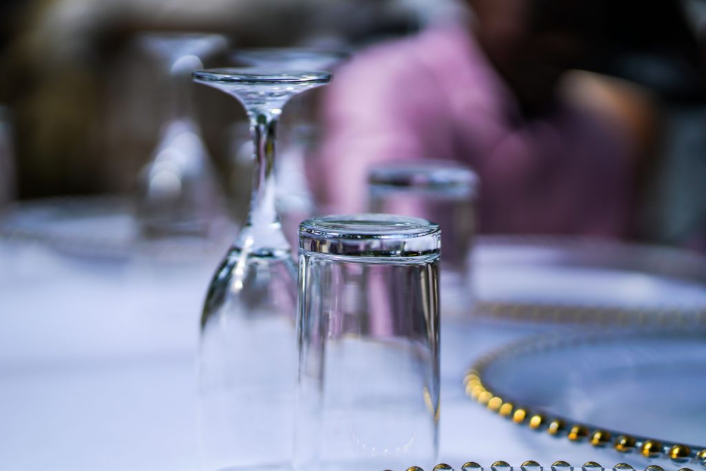 upside down glasses