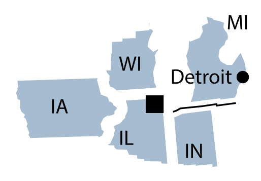 Federal Reserve District 7 map