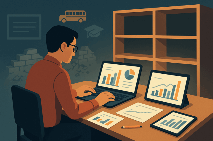 K-12 education data research